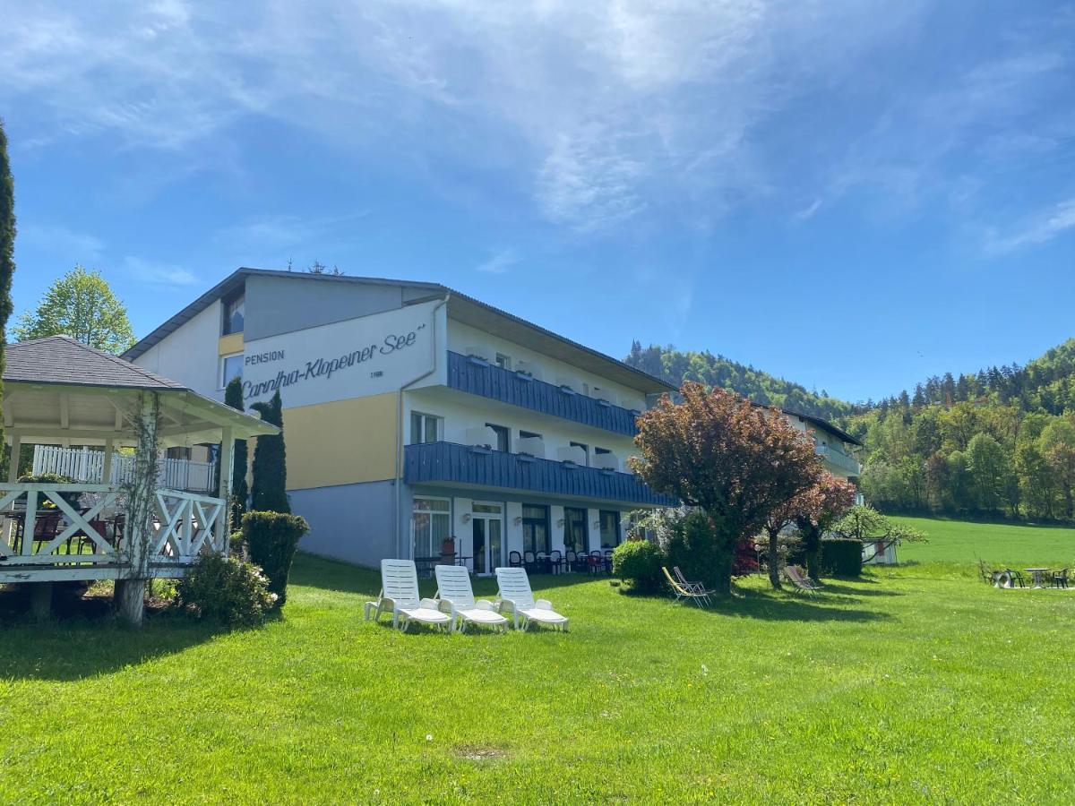 Pension Carinthia Унтербург-ам-Клопайнер-Зее Экстерьер фото